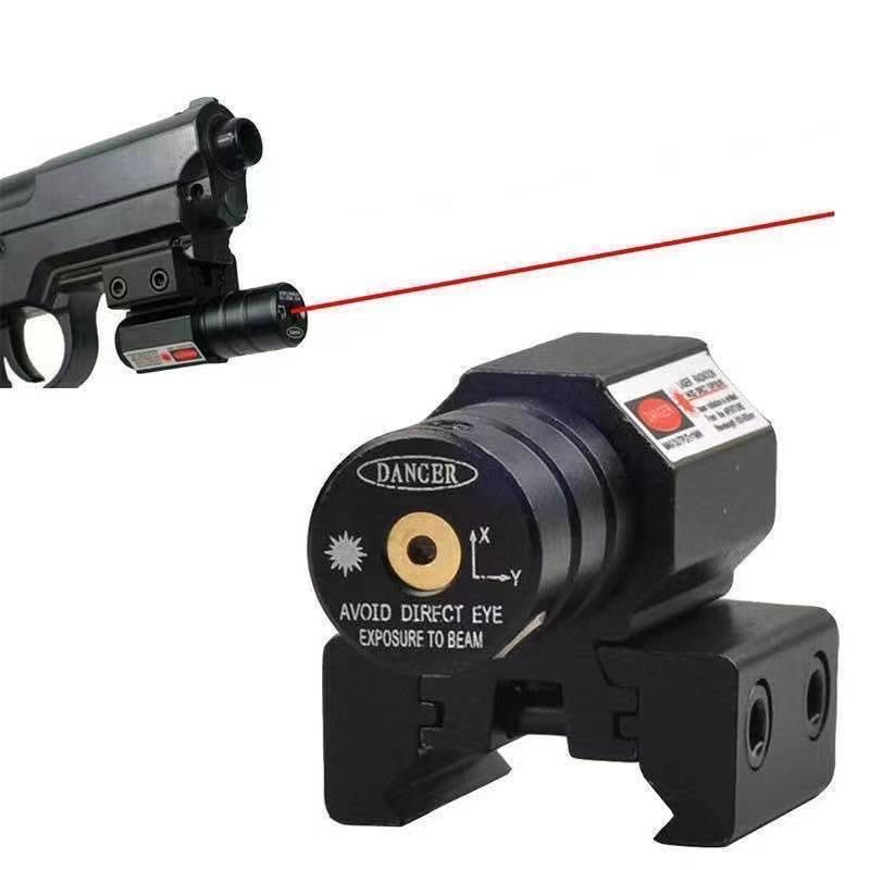 Under-hook laser sight