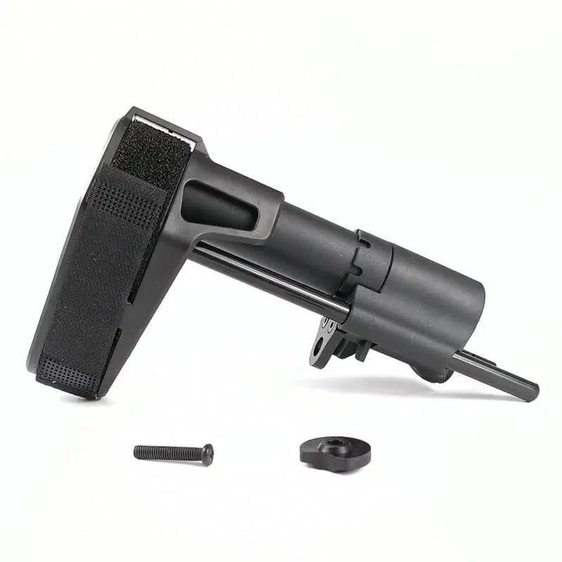 Black buttstock