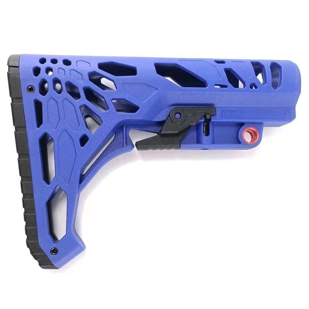 Blue buttstock