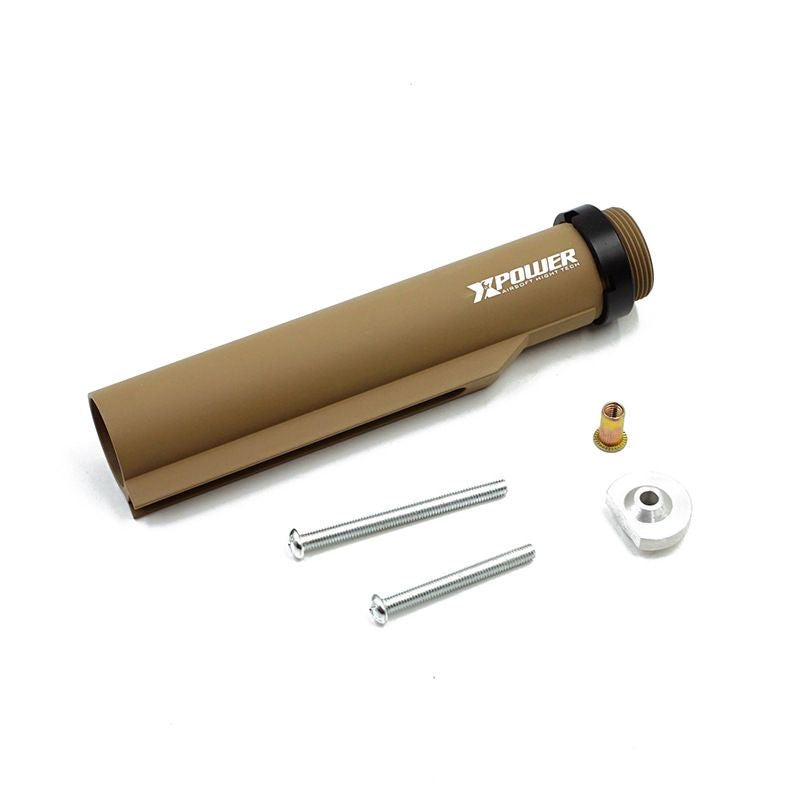 Sand color metal buffer tube