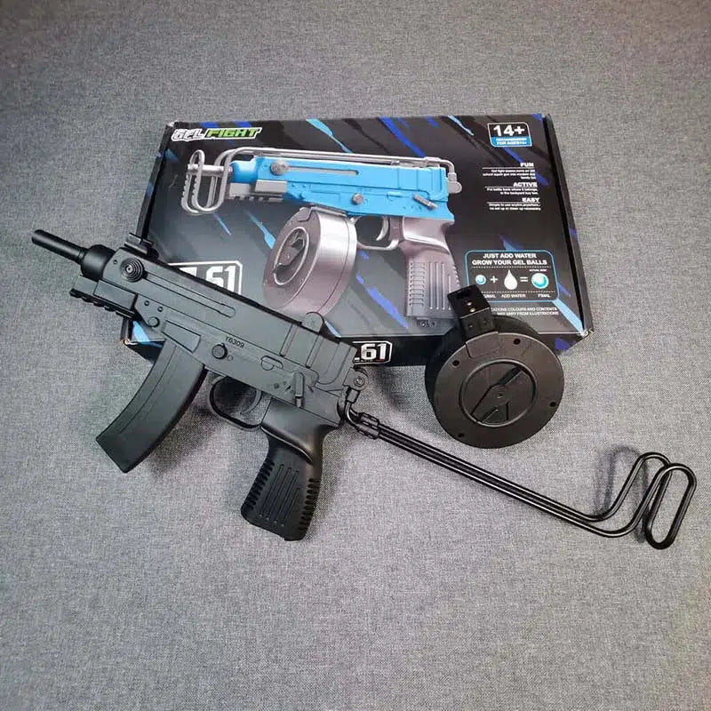 Scorpion VZ.61 with drum magazine