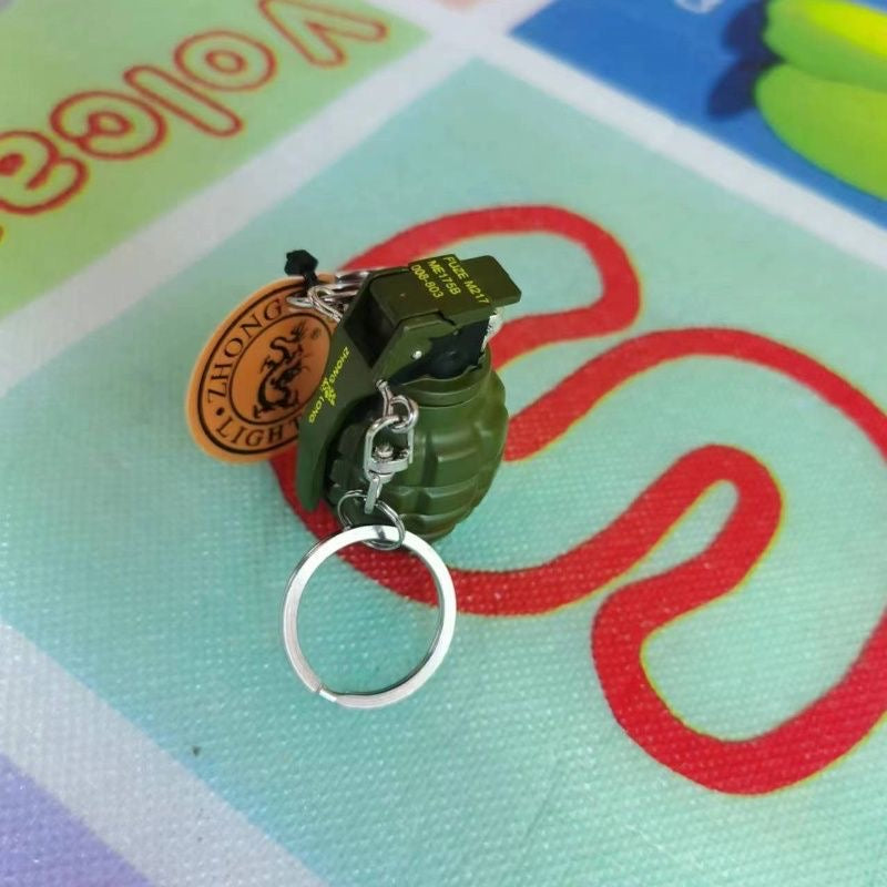 Green grenade lighter