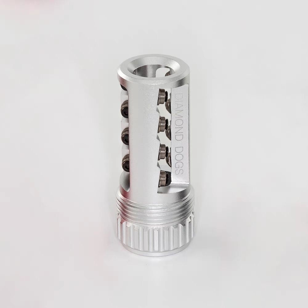 Silver metal bearing tube