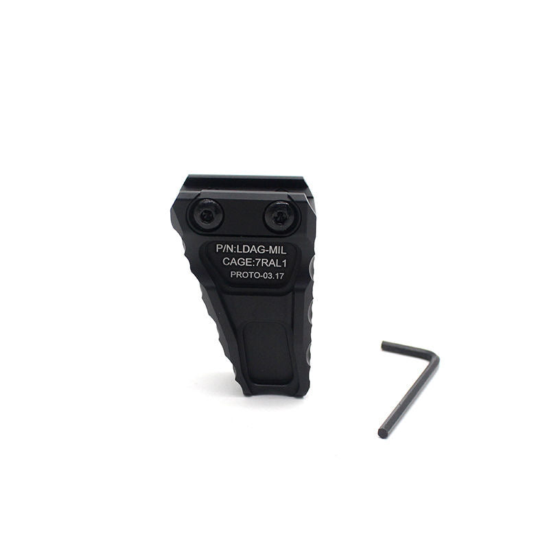 Black metal hand stopper