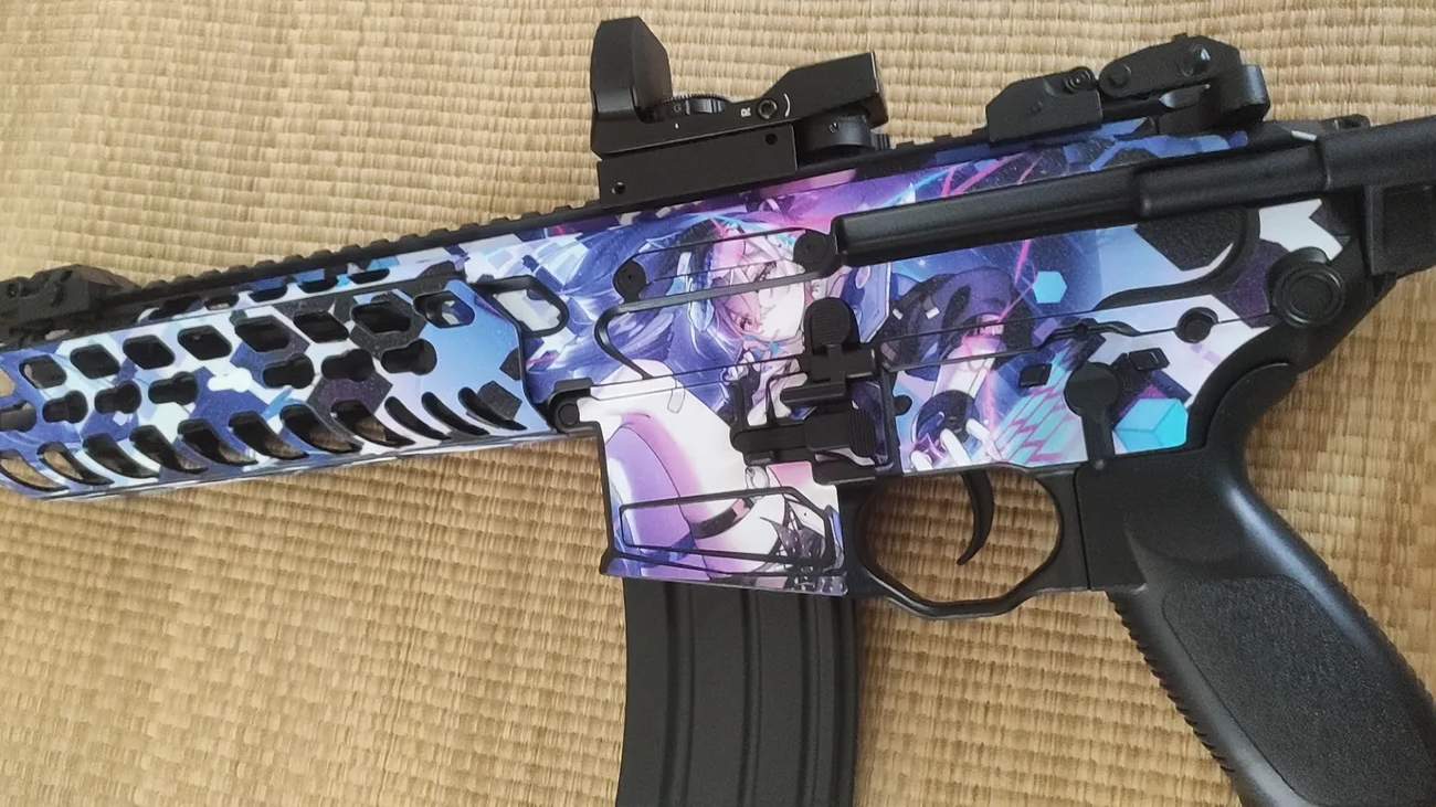Lehui/Sijun MCX Toy Gun Stickers