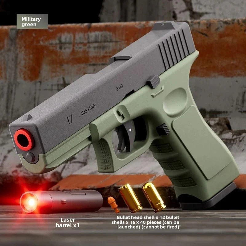 green toy laser gun