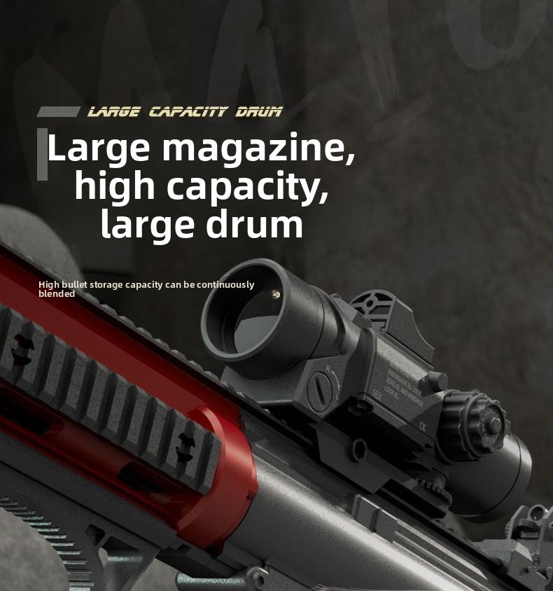 Can magnify six times the scope