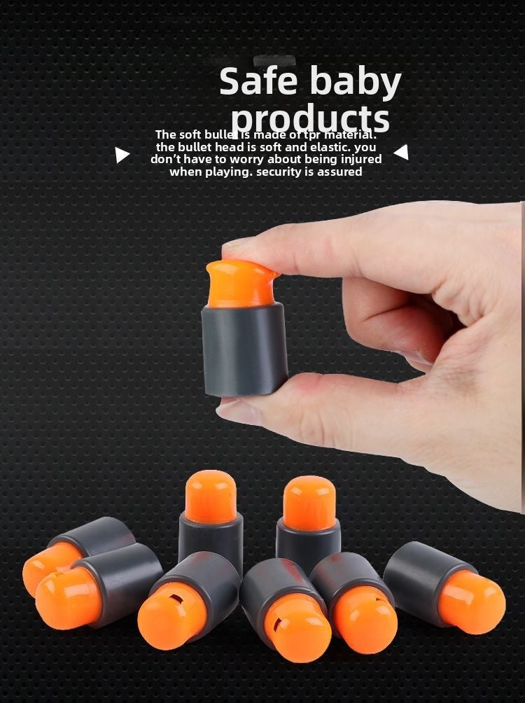 Soft rubber bullets