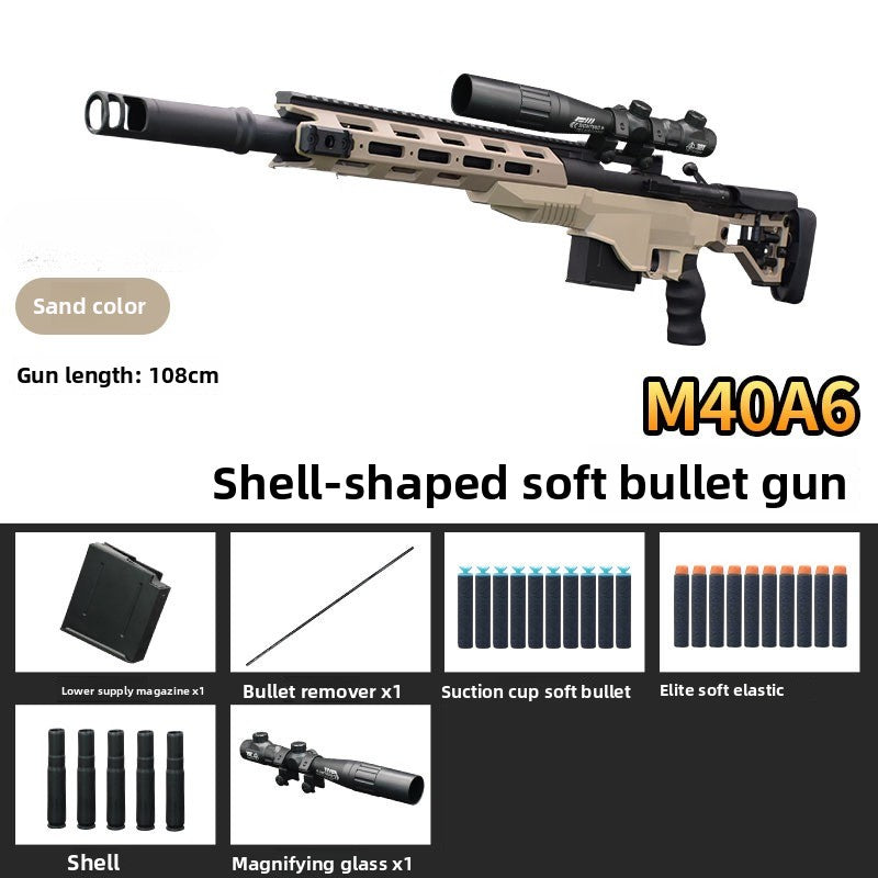 M40A6 sand color sniper rifle