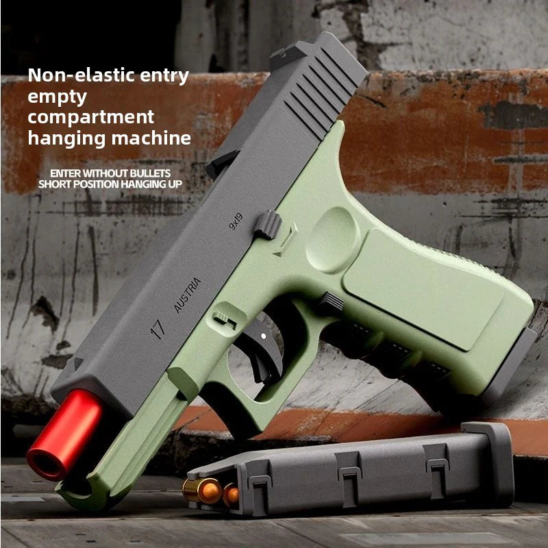 No bullets enter, empty chamber hangs
