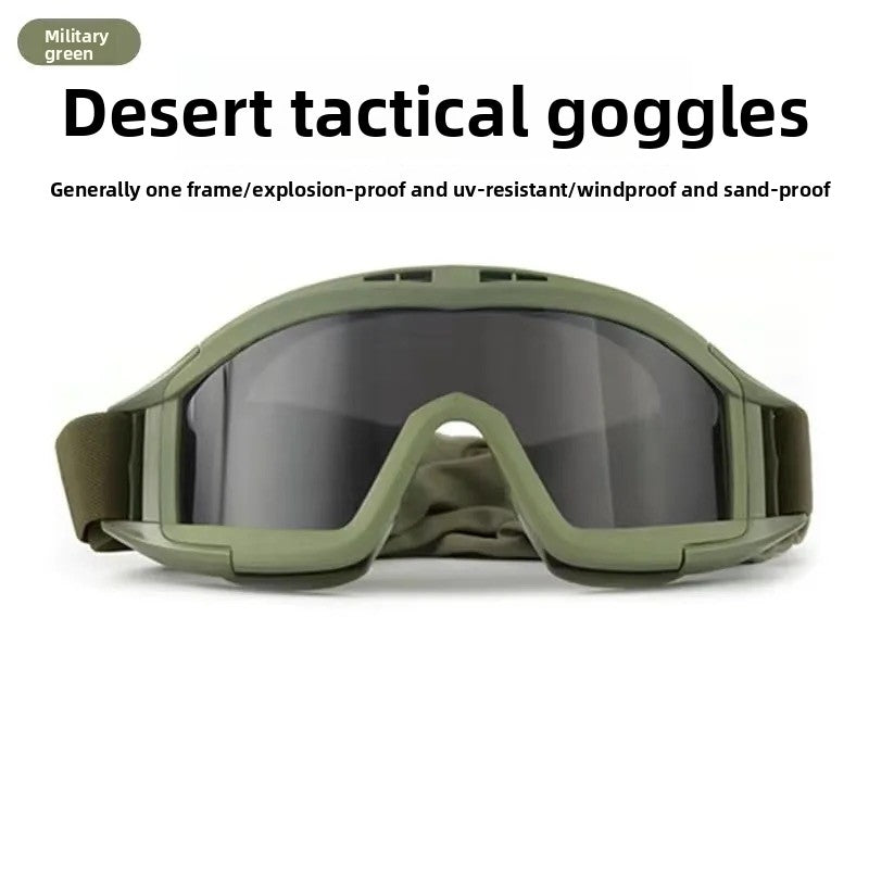 Green goggles
