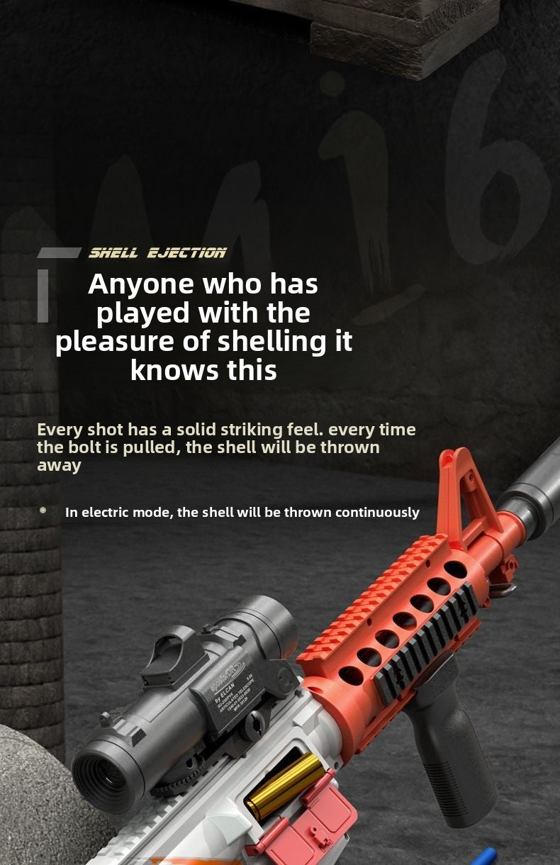 Electric continuous shell ejection