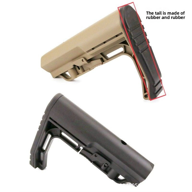Rubber buttstock
