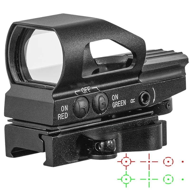 Black metal sight