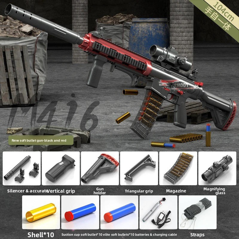 M416 red soft bullet gun