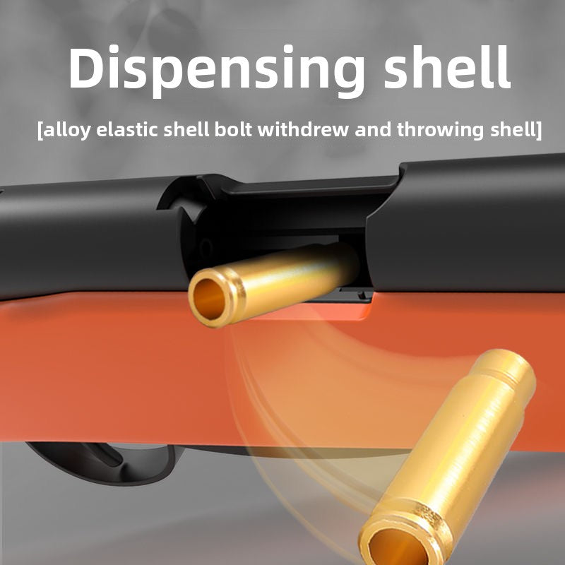 Eject shells with back-loading