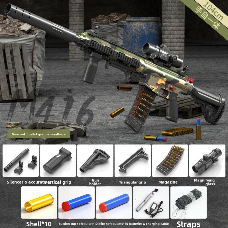 M416 camouflage soft bullet gun