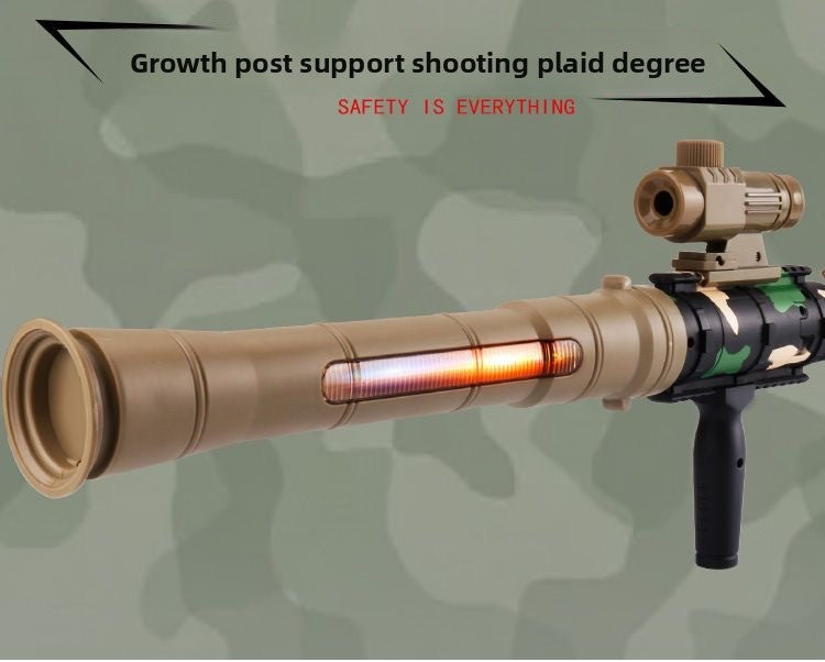 The longer buttstock makes shooting more comfortable