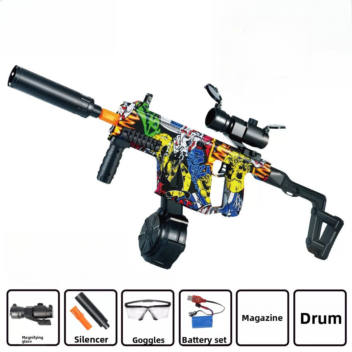 vector-graffiti-yellow-gel-gun