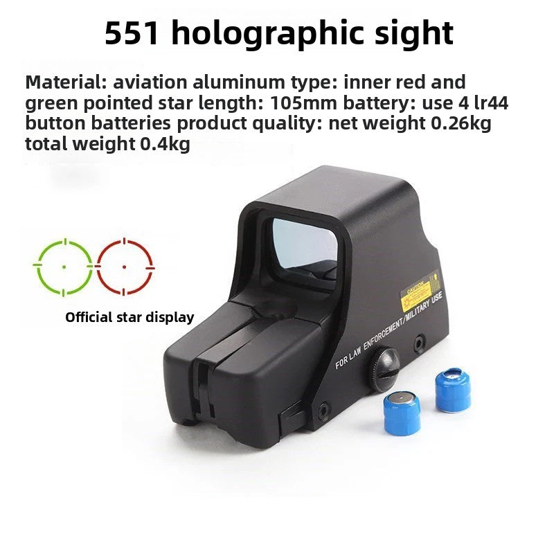 551 black holographic sight