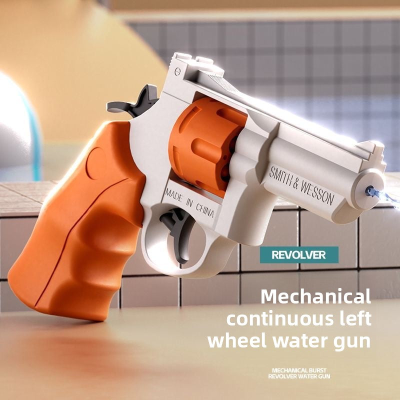 Revolver orange water gun