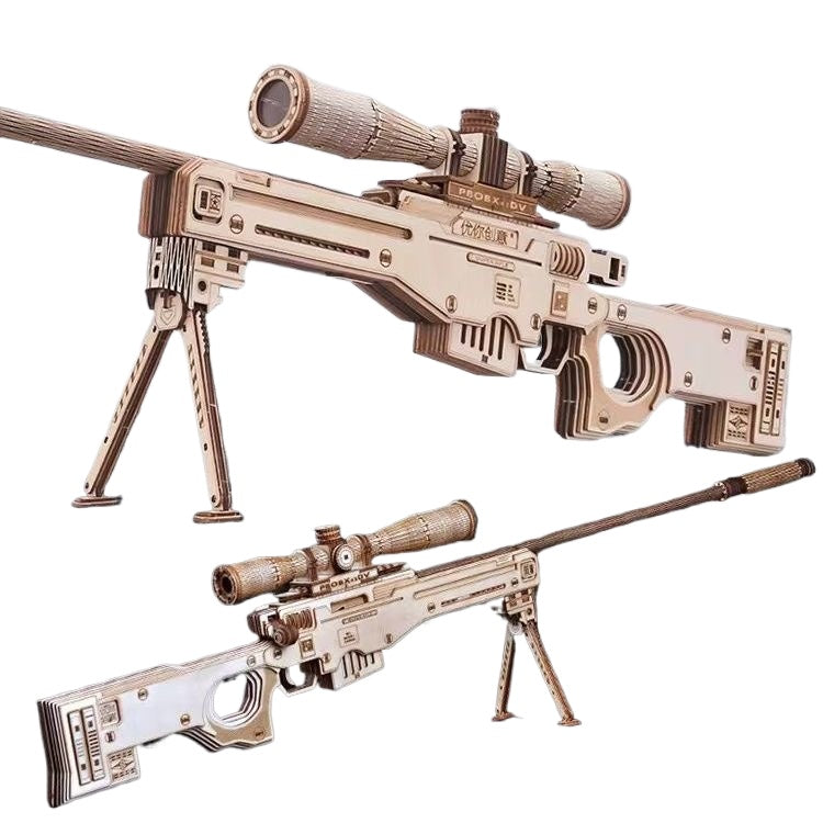AWM wooden sniper rifle