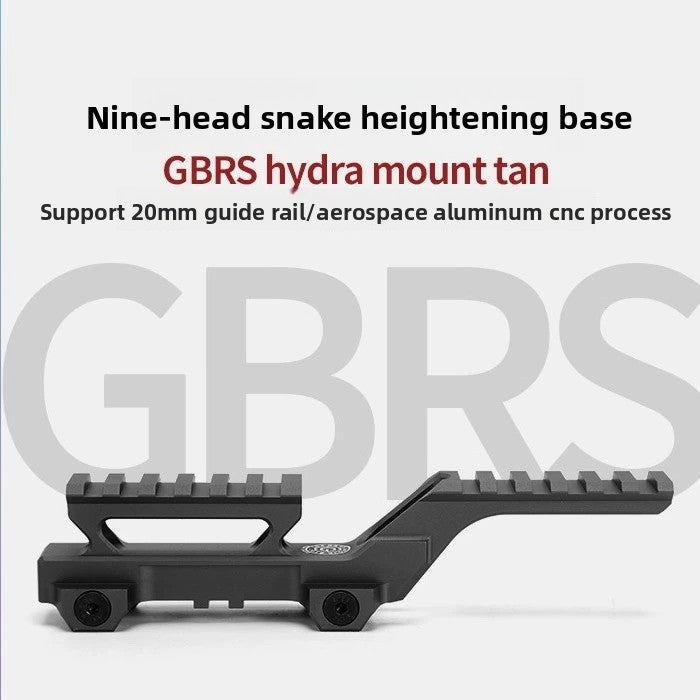 Black rail bracket
