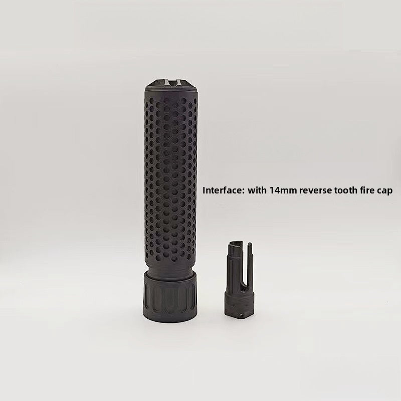 QDC black long silencer
