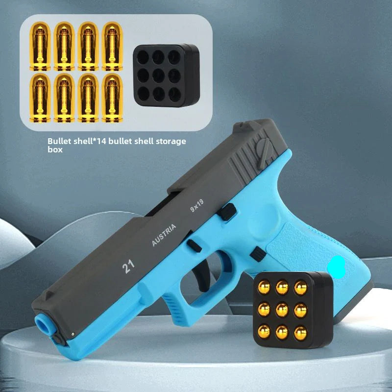 Glock blue soft bullet gun