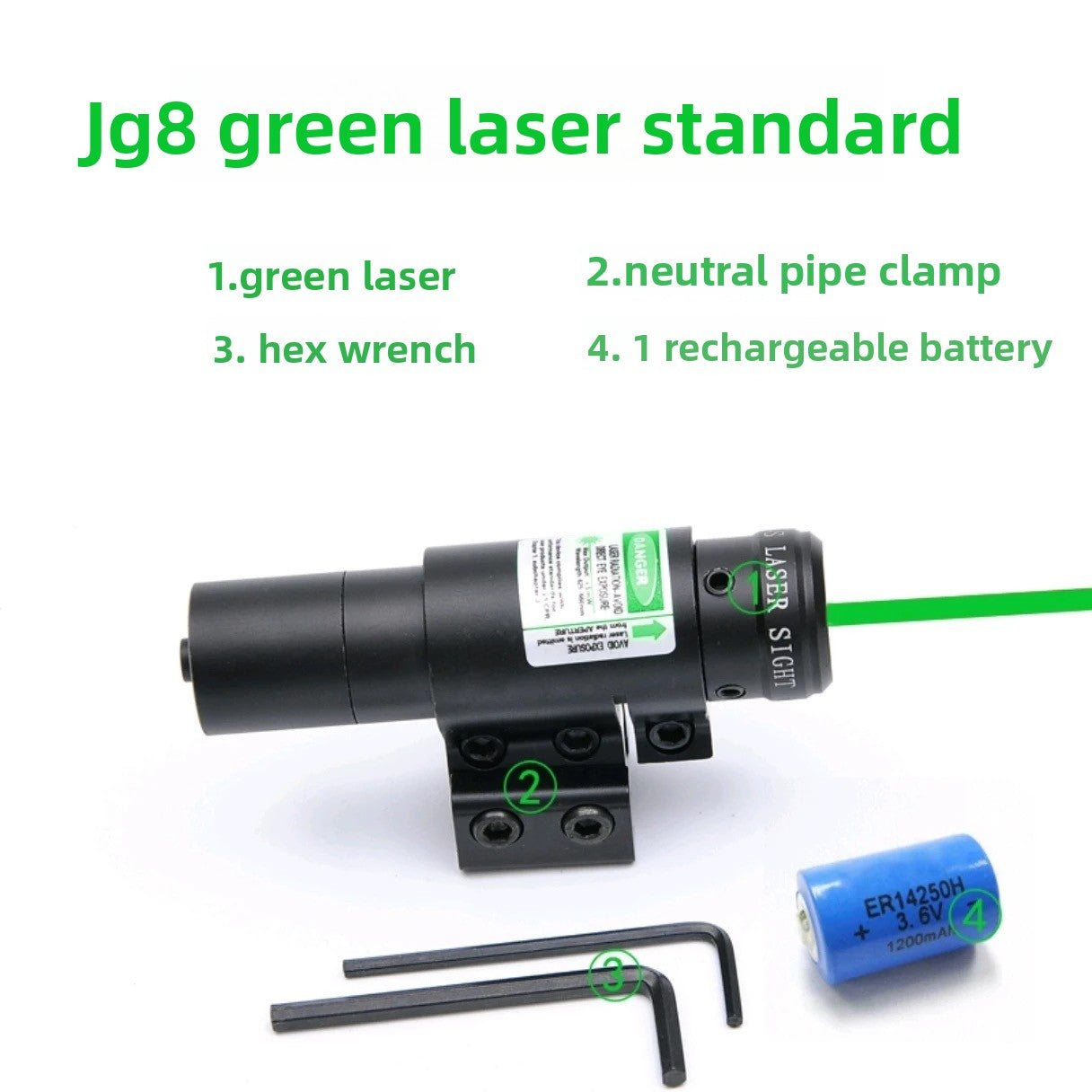 JG8 Green Laser Sight