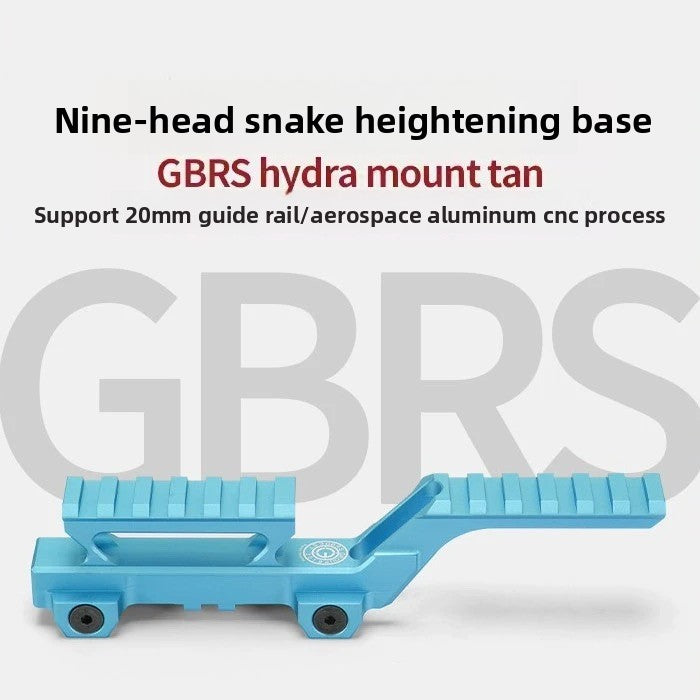 Blue rail bracket