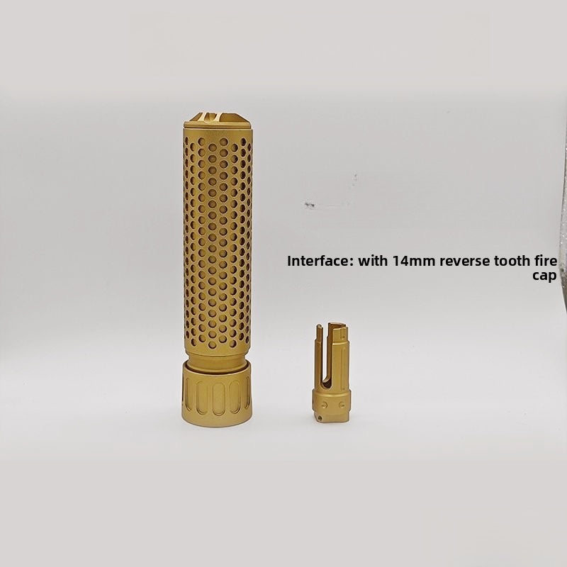 QDC gold long silencer