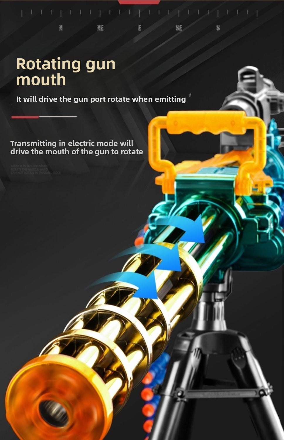 Rotating muzzle