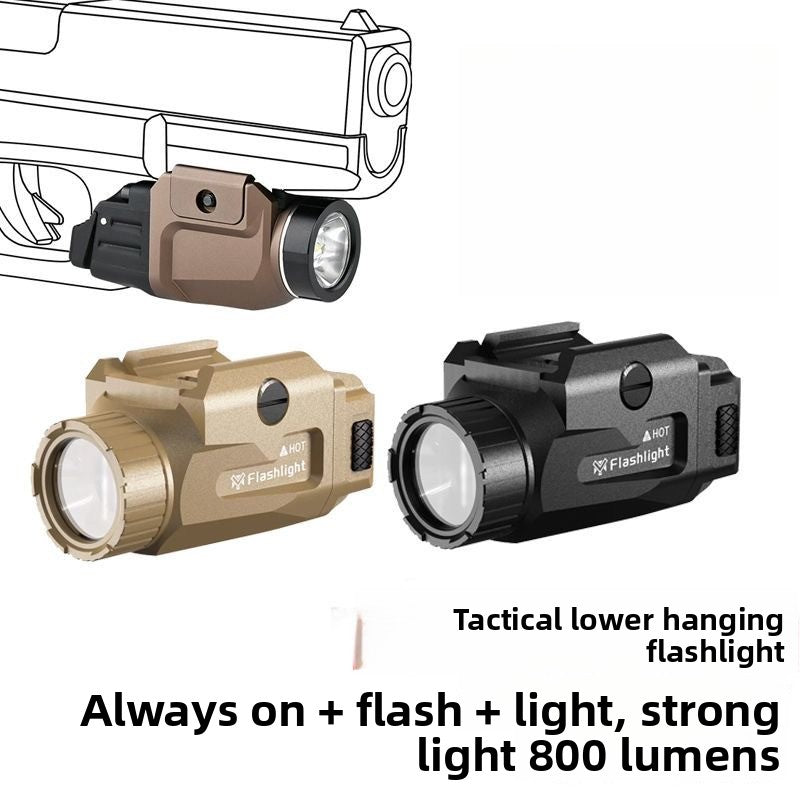 MRY Metal Under-Hanging Tactical Flashlight LED Light