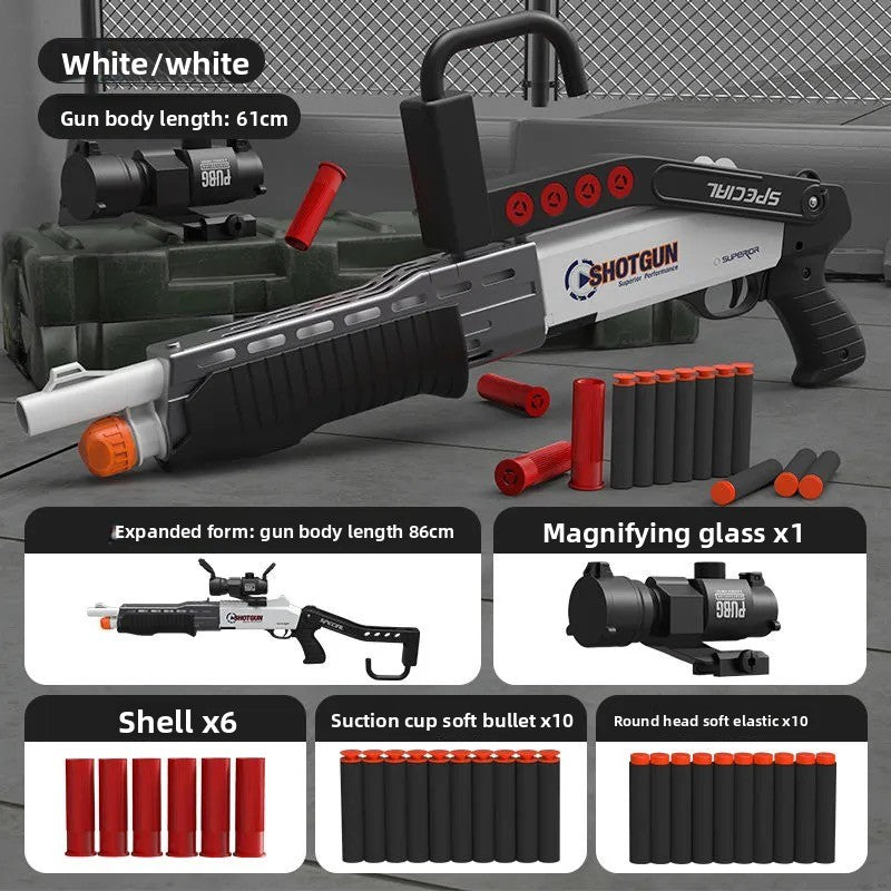 SPAS-12 white soft bullet gun