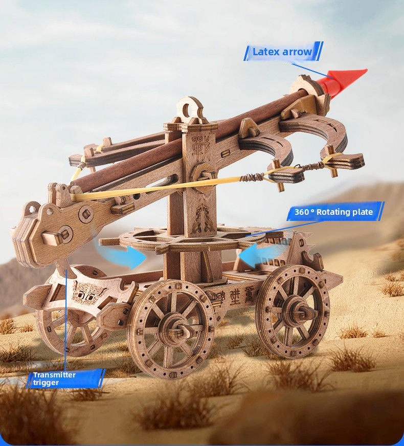 Features of wooden crossbow