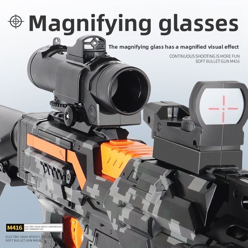 Can magnify six times the scope