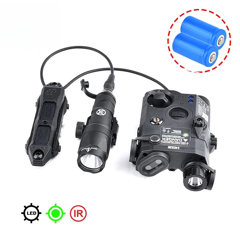 Black green laser sight
