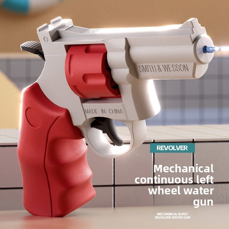 Revolver water gun red