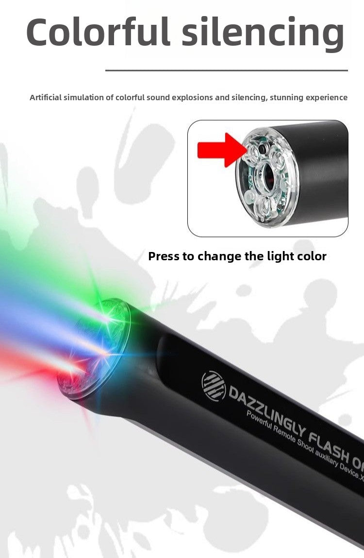 Colorful silencer display