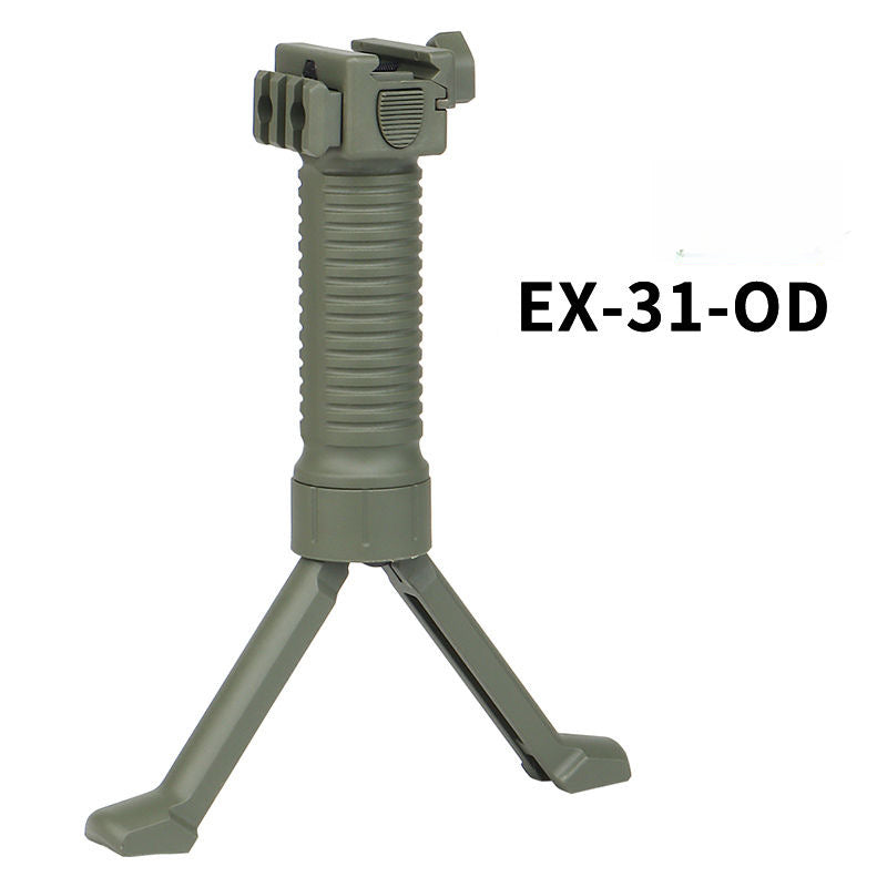 Green bipod grip