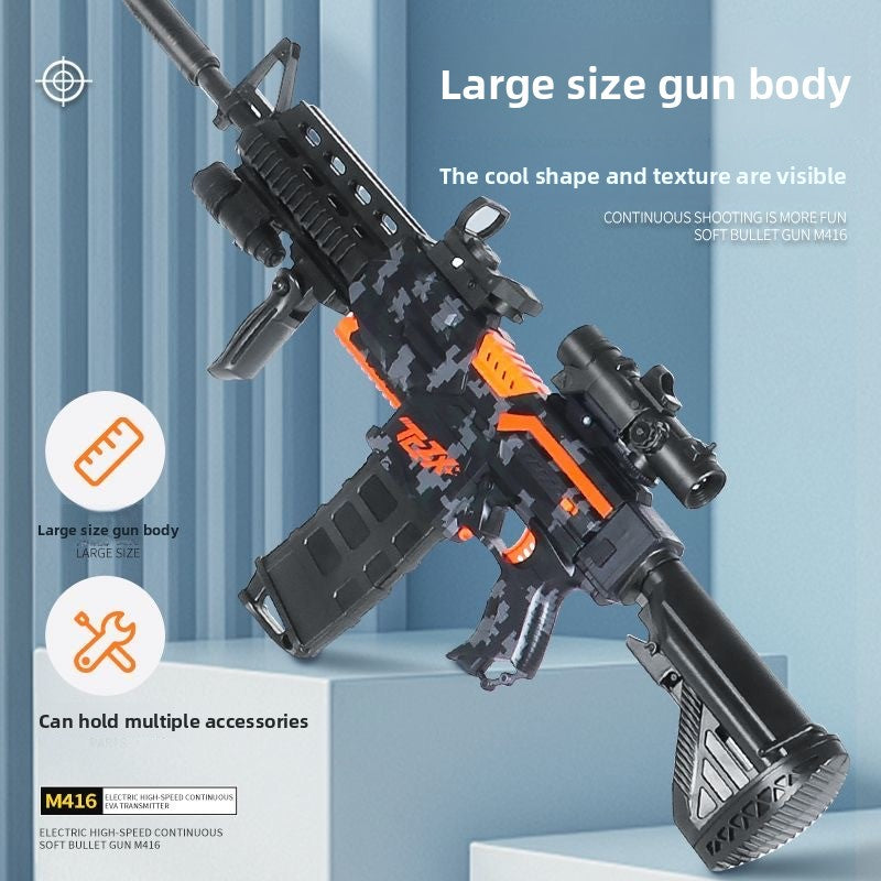 With large size gun body