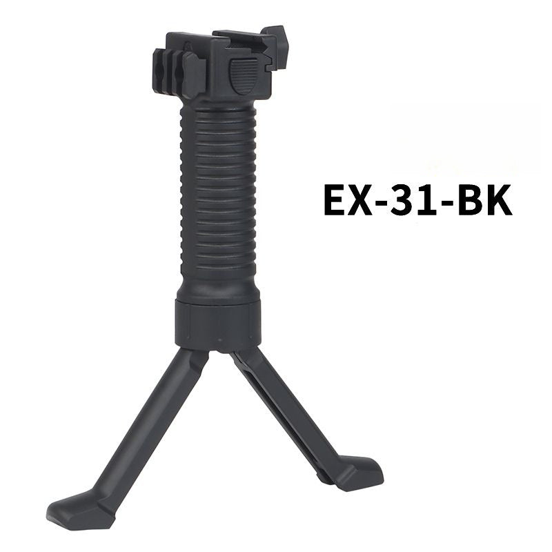 Black bipod grip