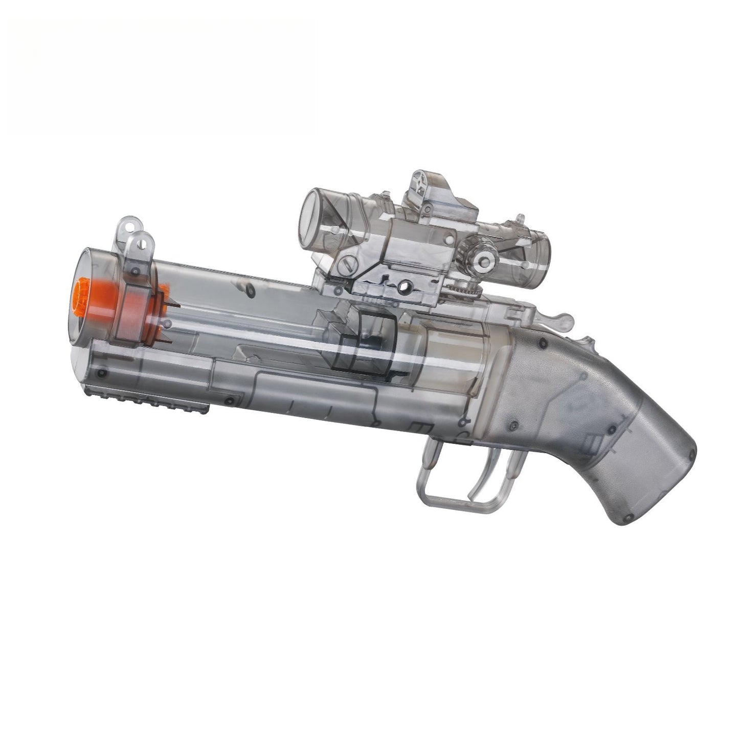 Transparent gray gel blaster