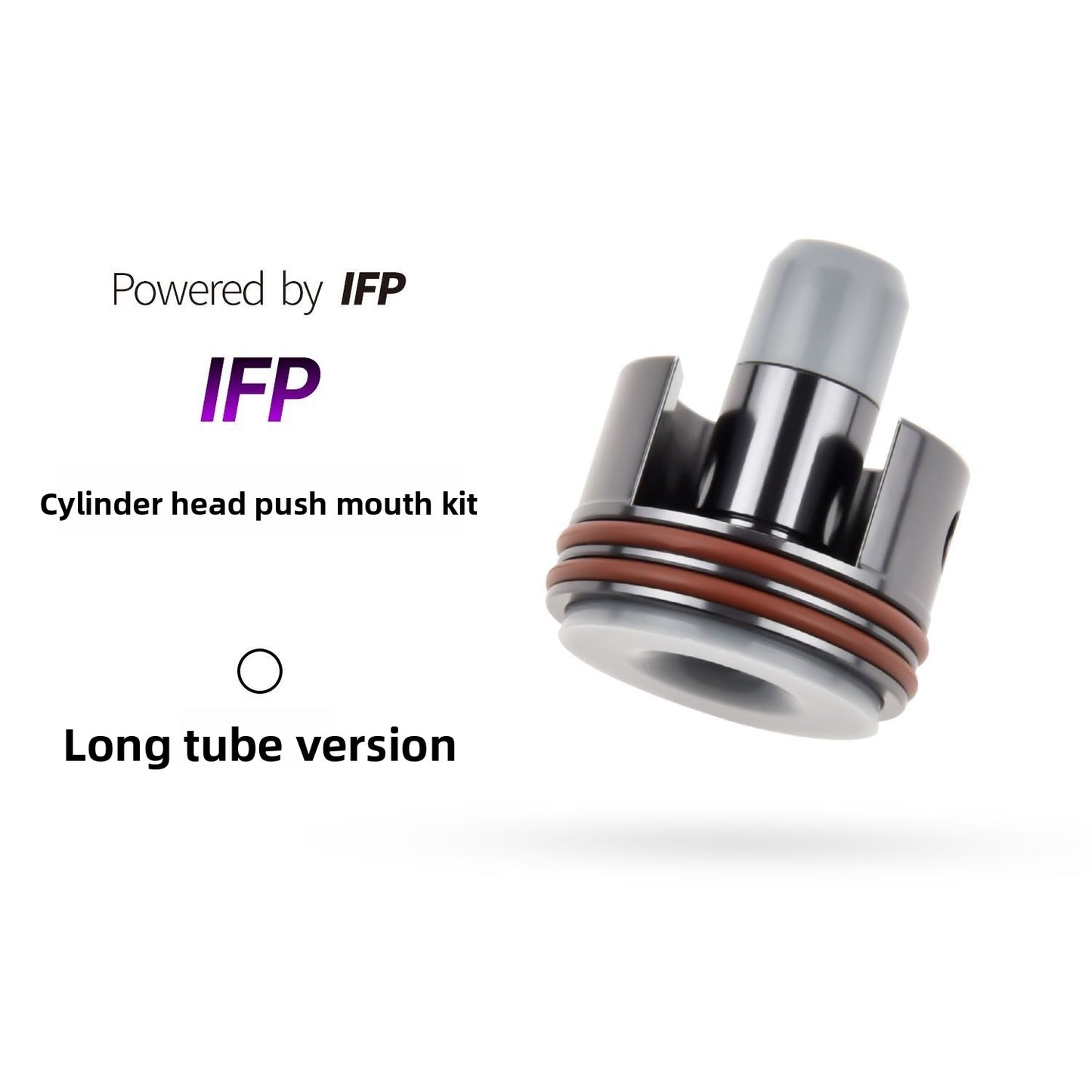 Long tube version cylinder head push nozzle