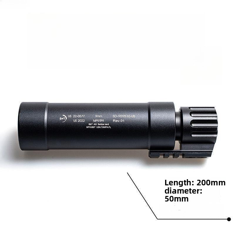 MP9 round head silencer