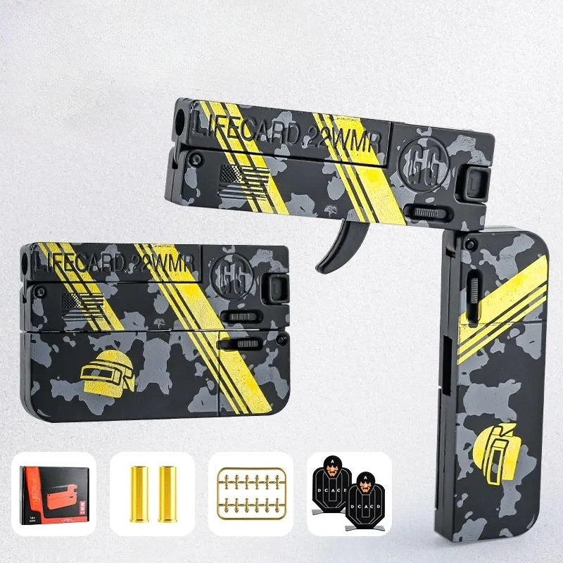 LifeCard Alloy Graffiti Folding Gun