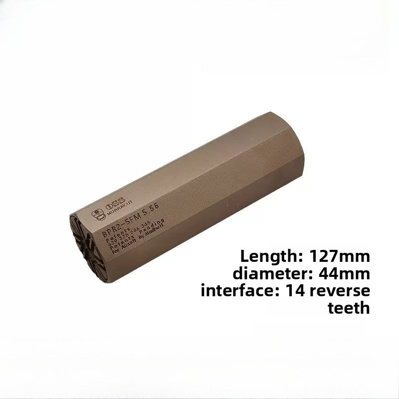 Sand Metal Octagon Silencer