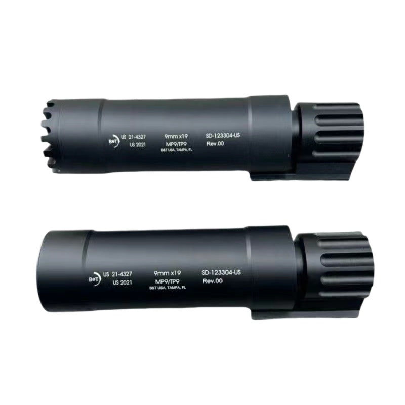 MP9 metal silencer