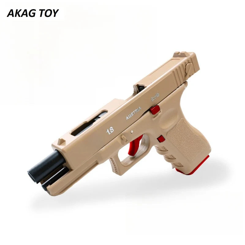 Glock G18 tan soft bullet gun